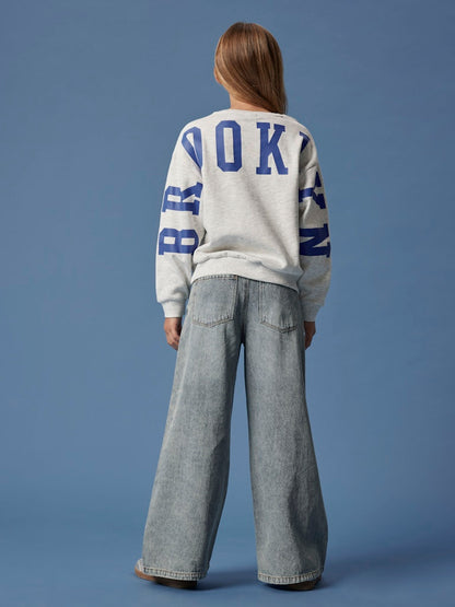 Sweattröja Nevea Brooklyn Enfärgad Grå