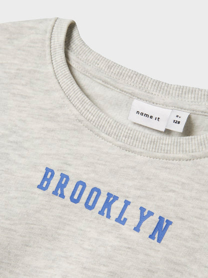 Sweattröja Nevea Brooklyn Enfärgad Grå