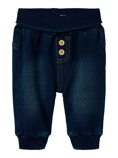Mjuka Jeans Baggy Ben Mörk Blå