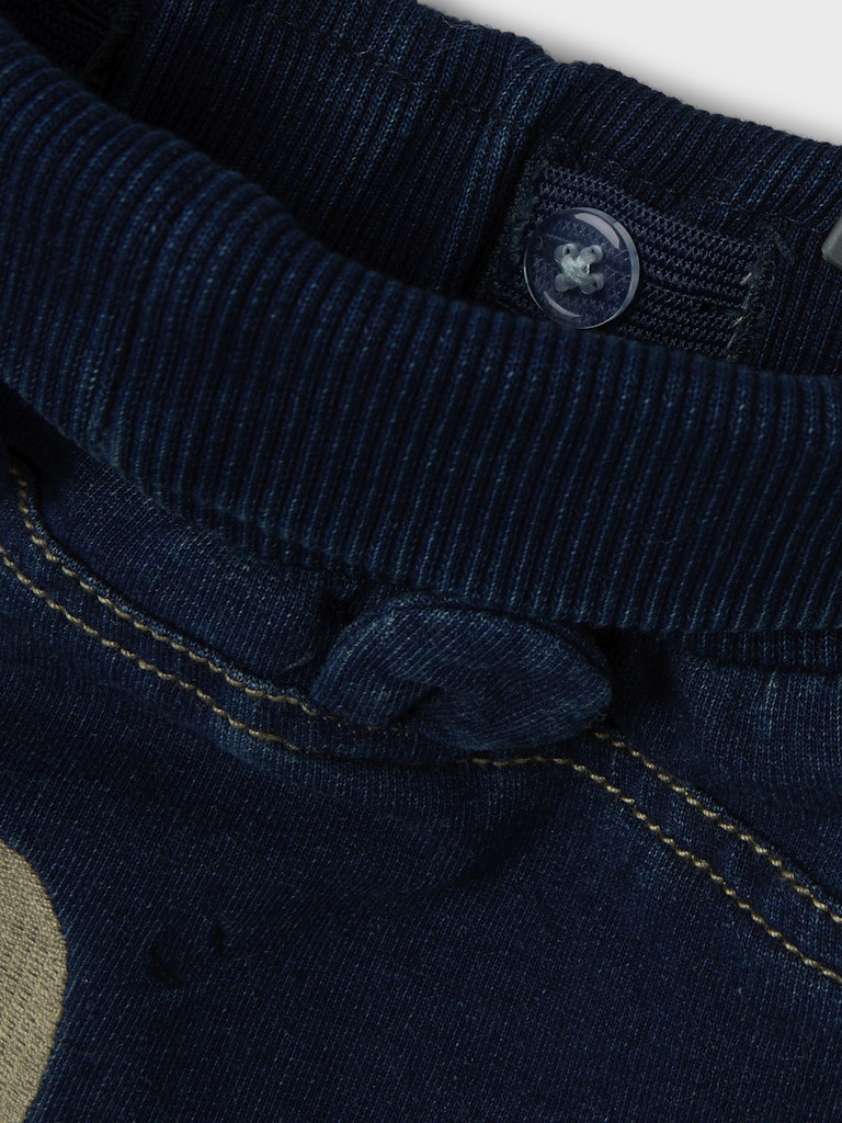 Mjuka Jeans Baggy Ben Mörk Blå