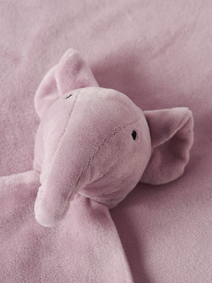 Snutte Elefant Polda Velour Rosa