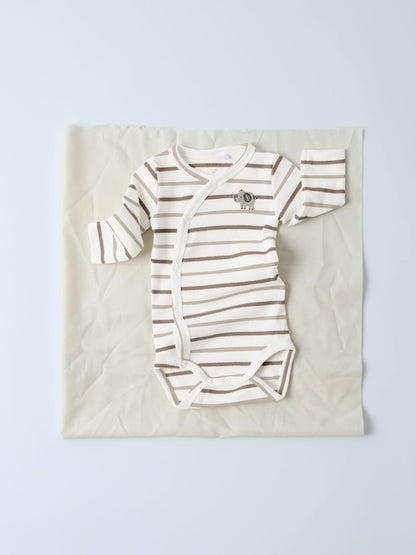 Omlottbody Ofant Randig Beige