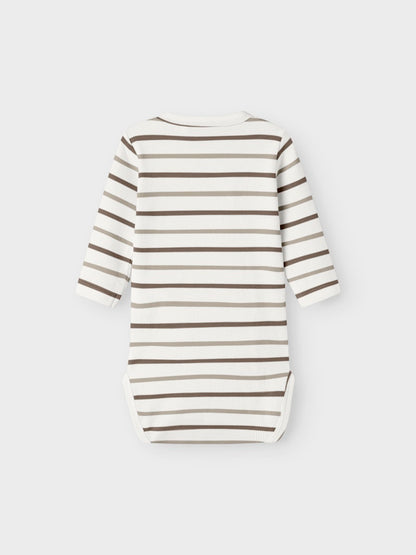 Omlottbody Ofant Randig Beige