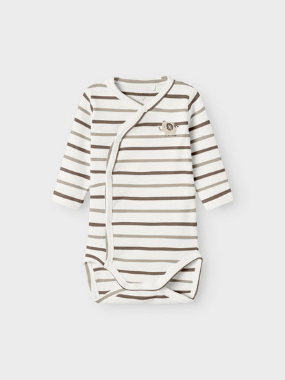 Omlottbody Ofant Randig Beige