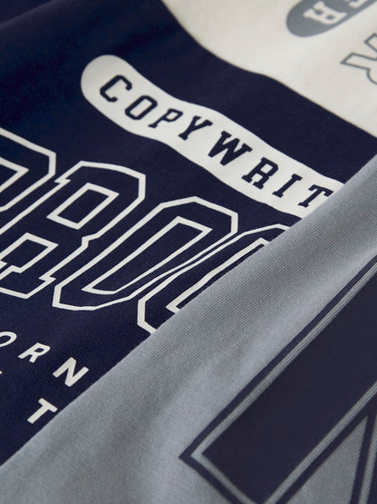 Långärmad Topp Nivan Blå