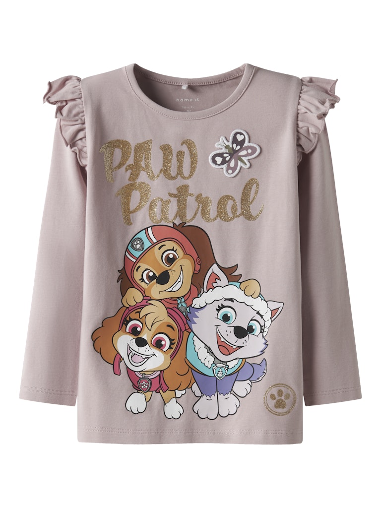 Långärmad Topp Paw Patrol Sabine Everest Skye Liberty Rosa