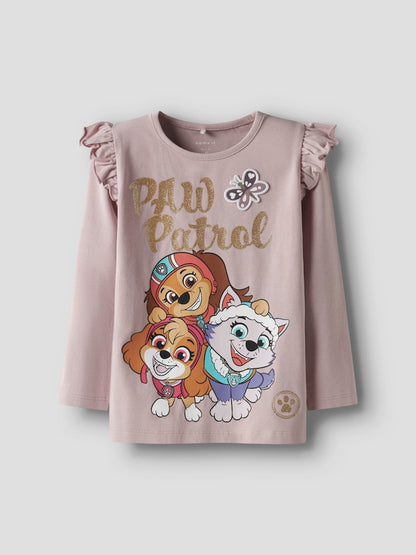 Långärmad Topp Paw Patrol Sabine Everest Skye Liberty Rosa