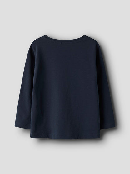 Topp Stitch Långärmad Adri Blå