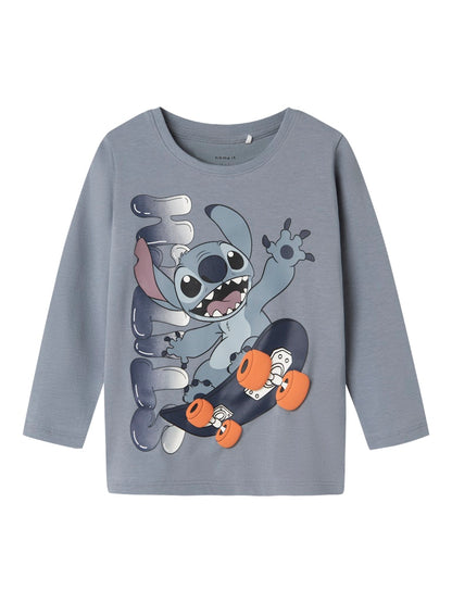 Topp Stitch Långärmad Adri Blå