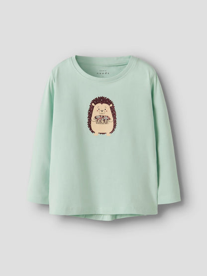 Långärmad Topp Vix Igelkott Grön