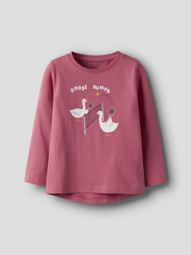 Långärmad Topp Vix Goose Rosa