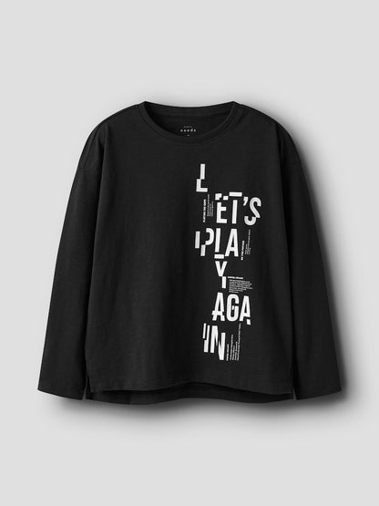 Långärmad Topp Vob Svart