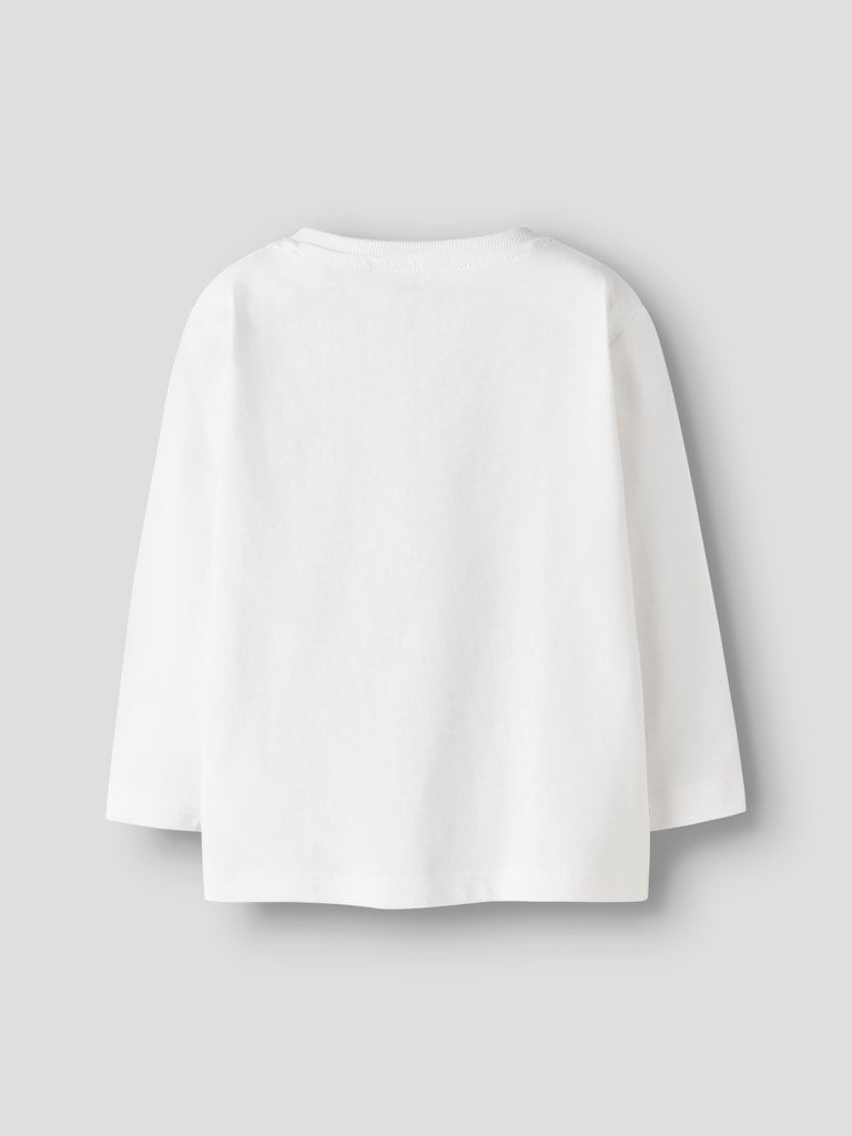 Långärmad T-shirt Victor Dinosaurie Vit