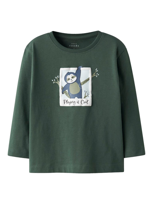 Långärmad T-shirt Victor Sengångare Grön