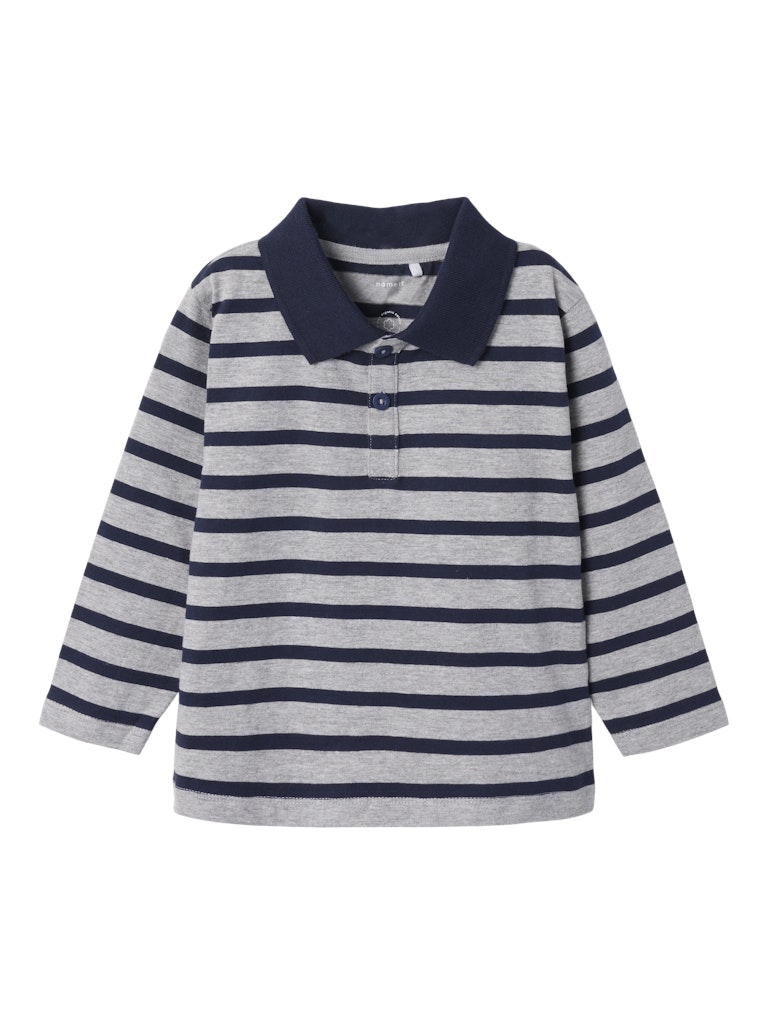 Kragtröja Otis Randig Grå/Blå