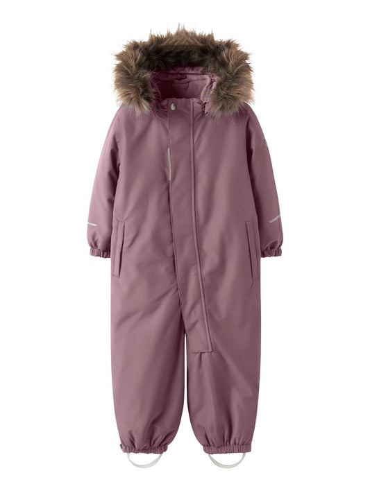 Vinteroverall Varmfodrad Vattentät Snow10 Enfärgad Rosa