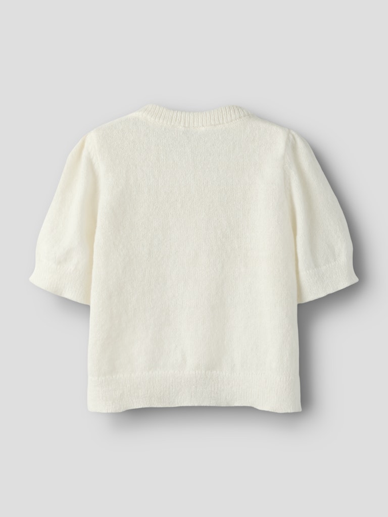 Stickad Kofta Nabeth 2/4 Vit