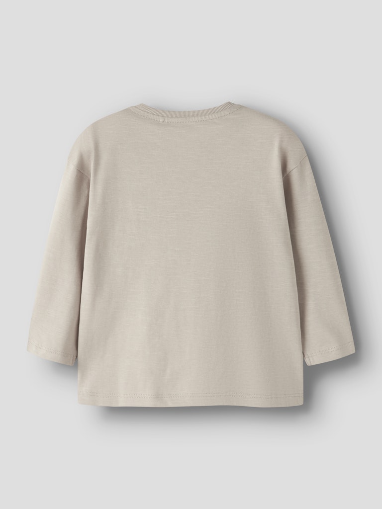 Långärmad Topp Vebbe Enfärgad Beige