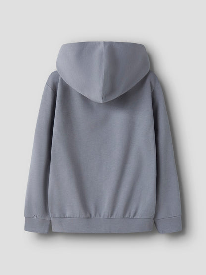 Hoodie Sweat Dragkedja Voltinus Blå