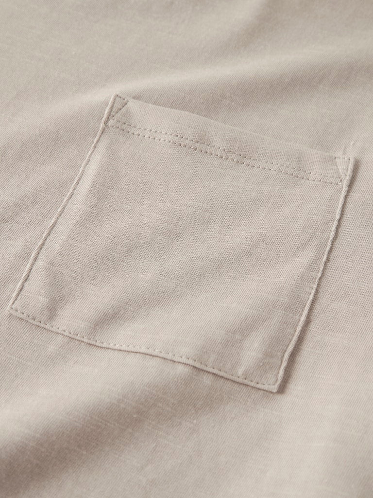 Långärmad Topp Vebbe Enfärgad Beige