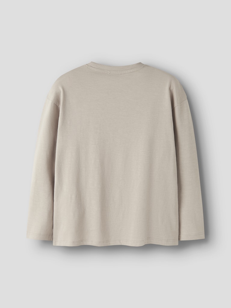 Långärmad Topp Vebbe Enfärgad Beige