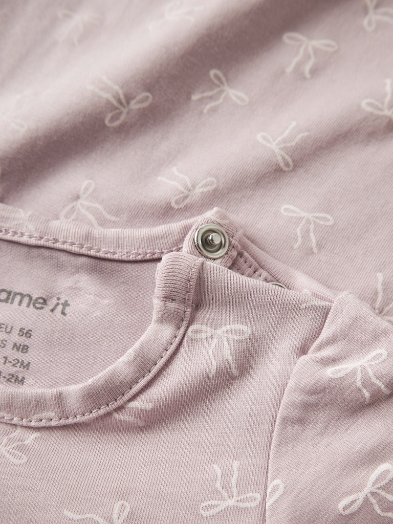 Långärmad Pyjamas Rosetter Rosa