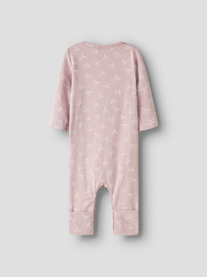 Långärmad Pyjamas Rosetter Rosa