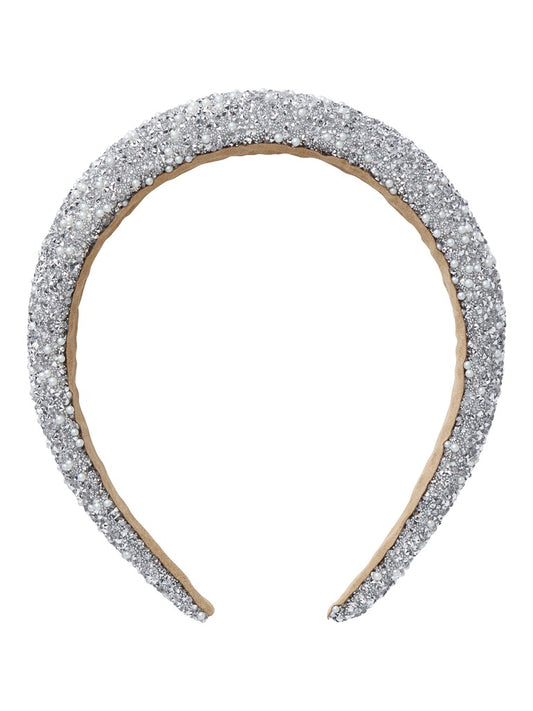 Diadem Glitter Rillo Silver