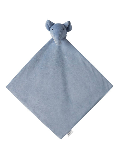 Snutte Elefant Polda Velour Blå