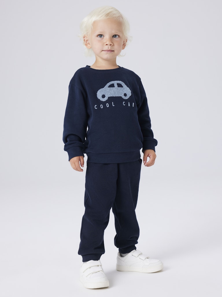 Sweatpants Mobear Enfärgad Blå
