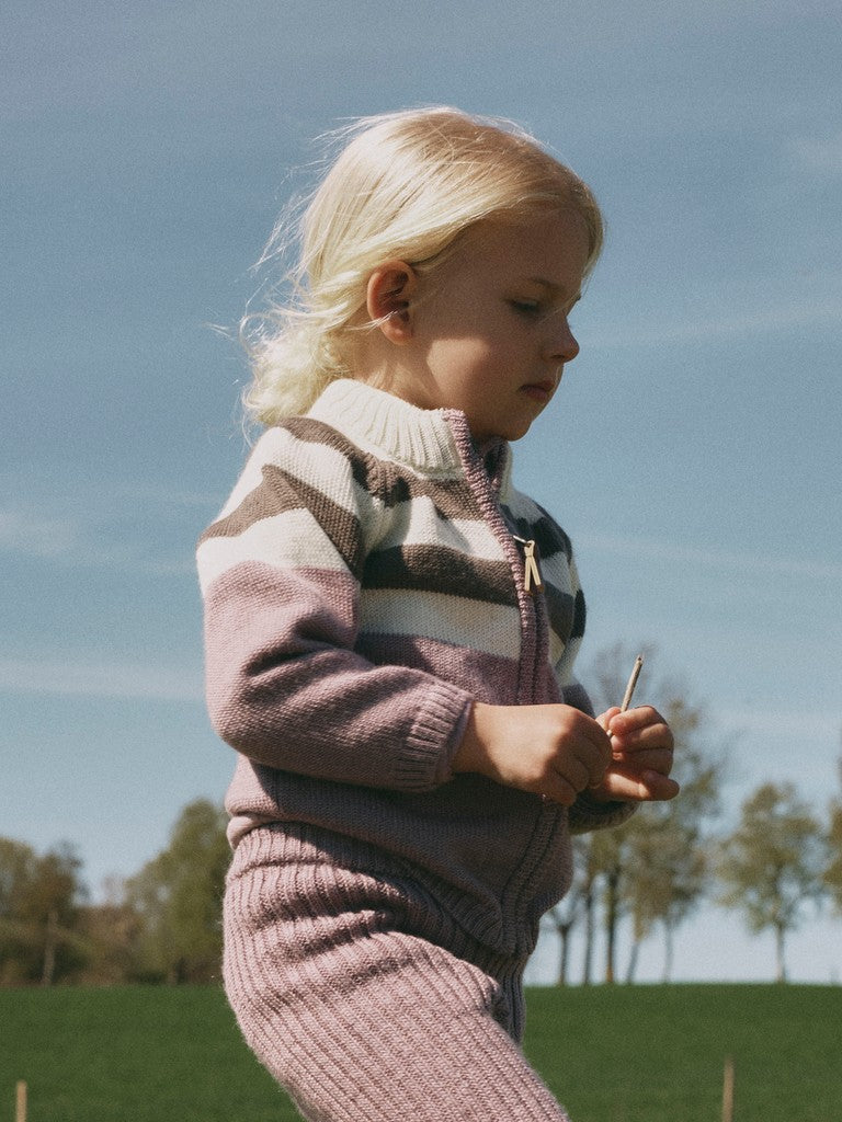 Cardigan Merinoull Wriss Lager 2 Rosa