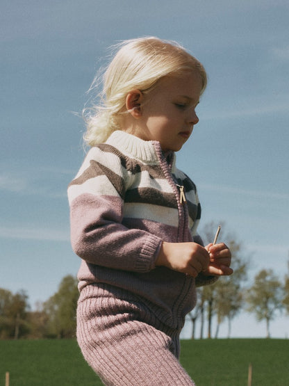 Cardigan Merinoull Wriss Lager 2 Rosa