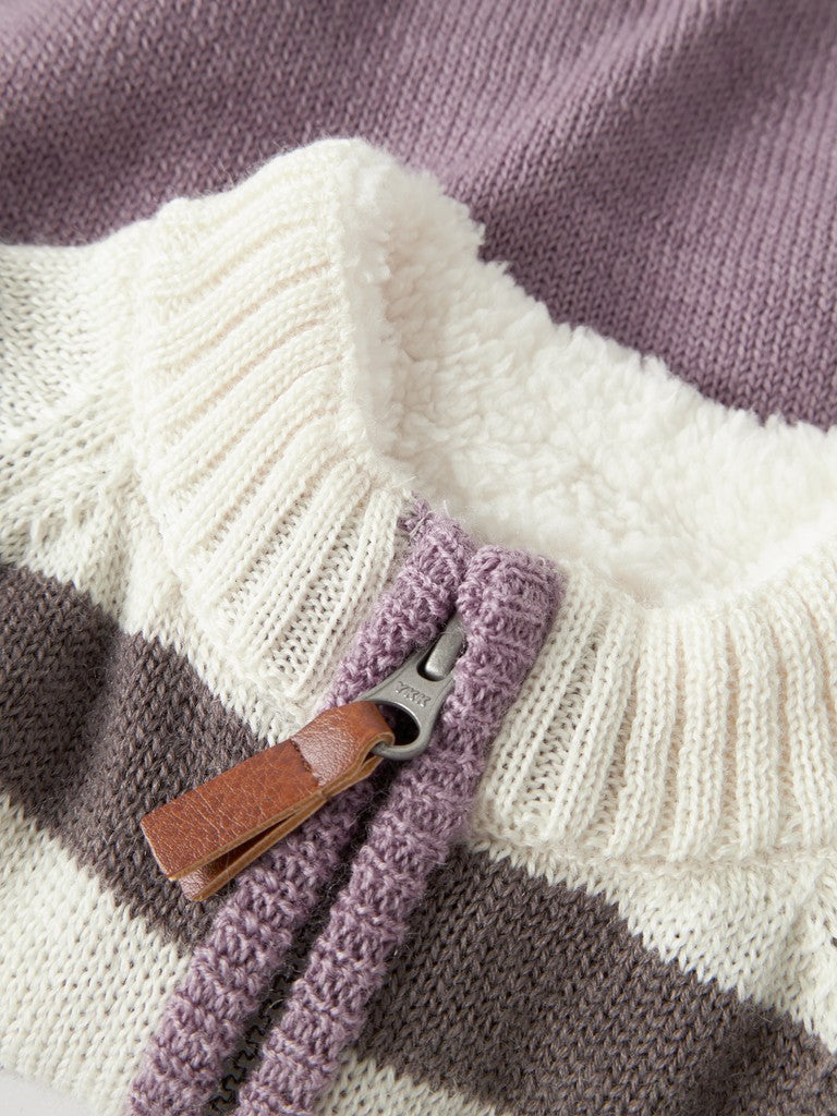 Cardigan Merinoull Wriss Lager 2 Rosa