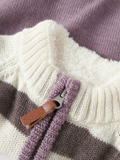 Cardigan Merinoull Wriss Lager 2 Rosa