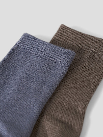 Strumpor Merinoull Viskos 2-pack Wakta M Tunn Blå/Brun