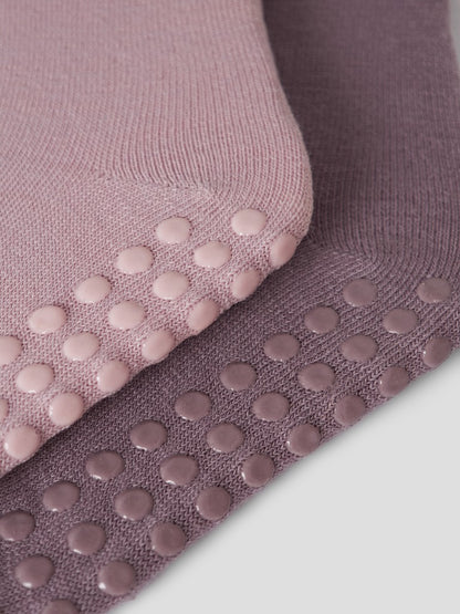 Halkstrumpor Merinoull Wak M Tunna 2-Pack Rosa/Lila