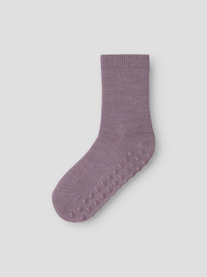 Halkstrumpor Merinoull Wak M Tunna 2-Pack Rosa/Beige