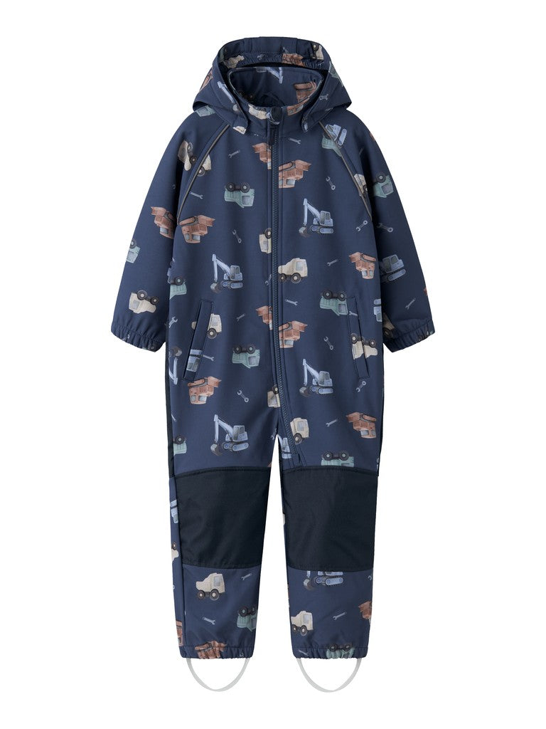 Softshell Overall Vattentät Alfa08 Fordon Blå