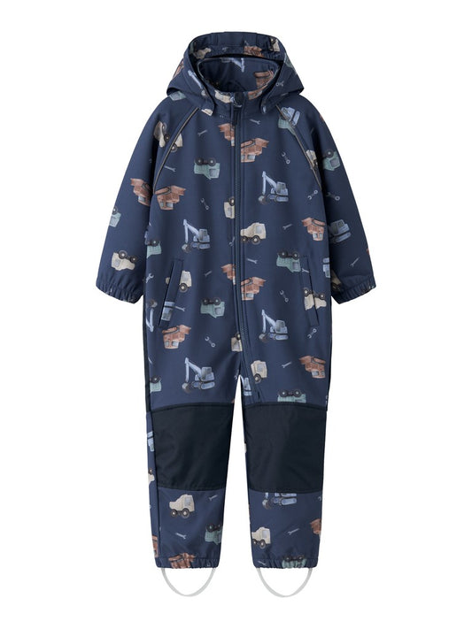 Softshell Overall Vattentät Alfa08 Fordon Blå
