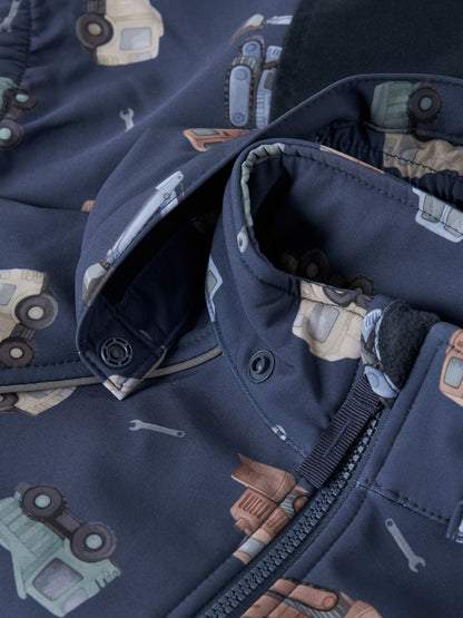 Softshell Overall Vattentät Alfa08 Fordon Blå