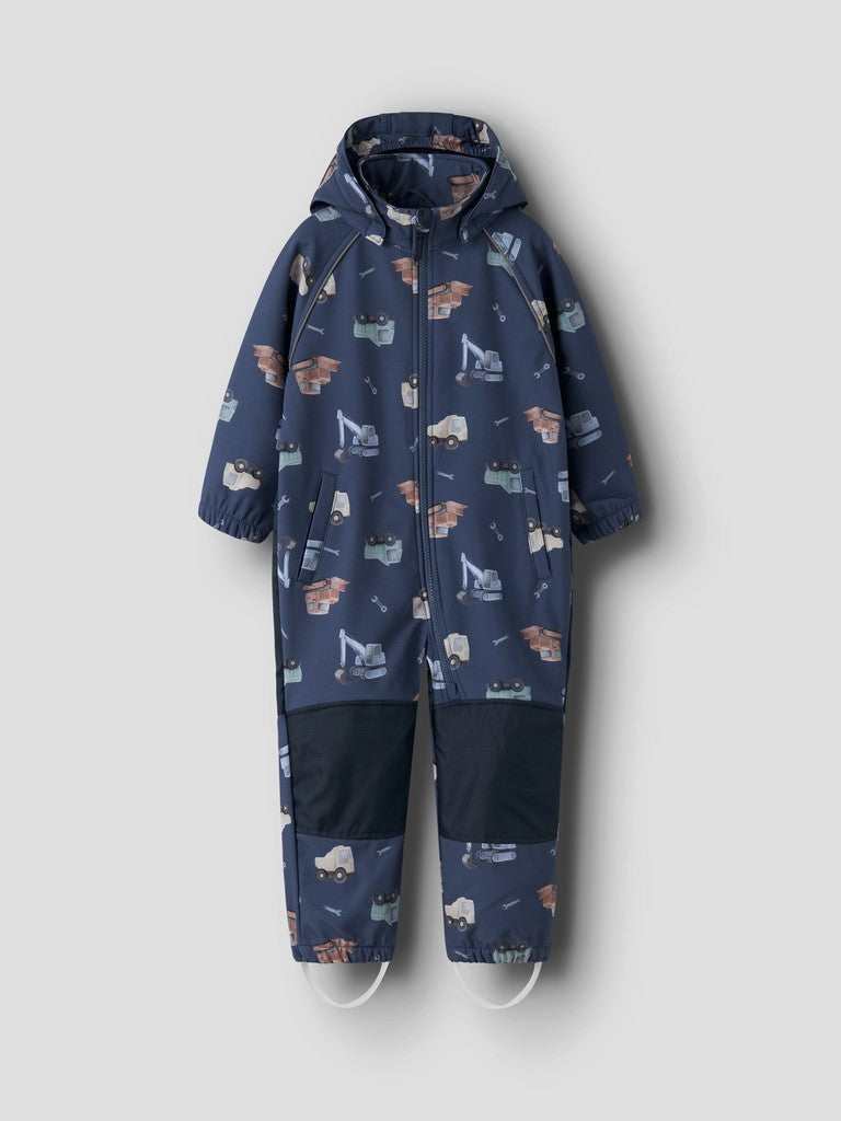 Softshell Overall Vattentät Alfa08 Fordon Blå