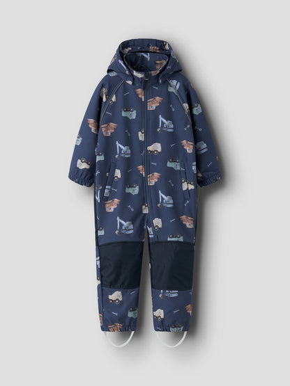 Softshell Overall Vattentät Alfa08 Fordon Blå