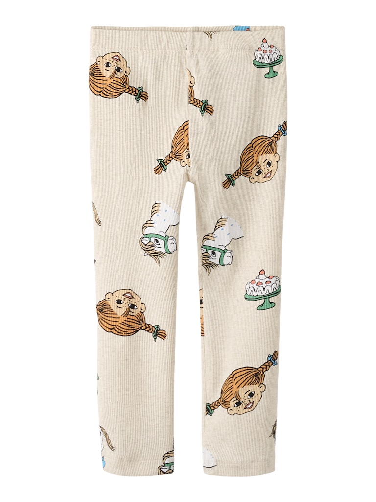 Leggings Pippi Långstrump Soca Beige