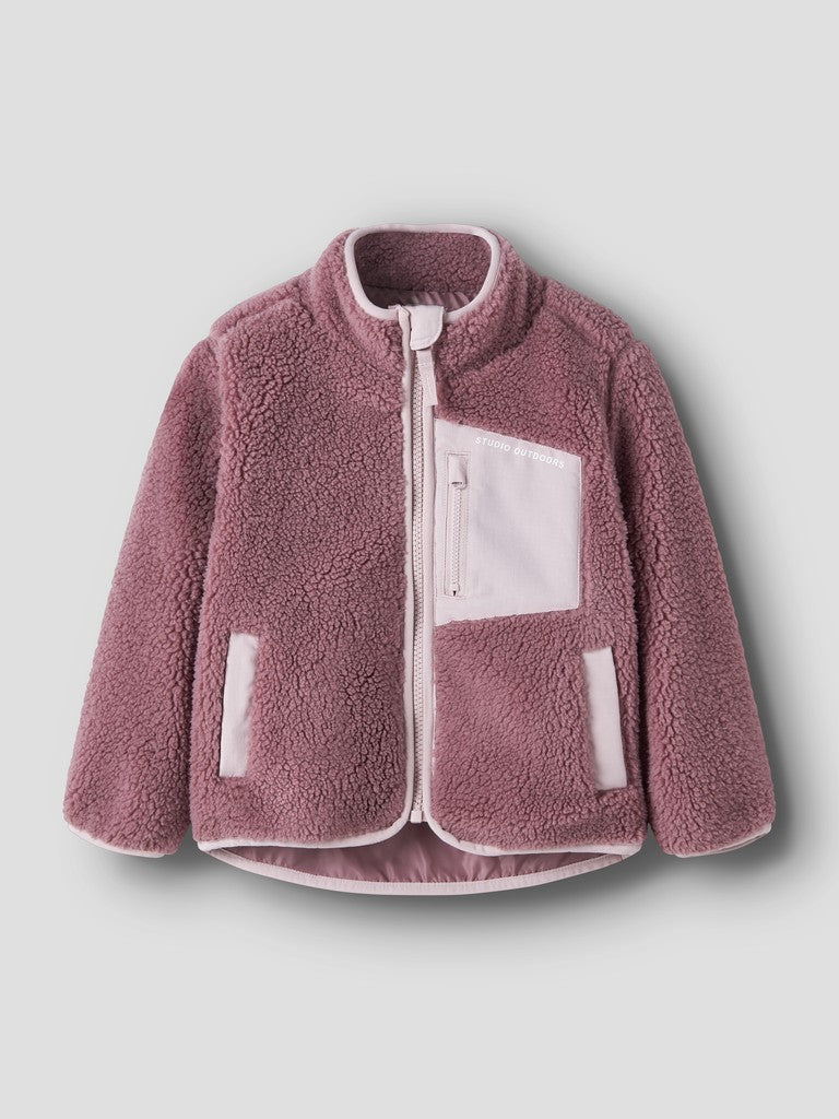 Jacka Teddy Mattia M Enfärgad Rosa