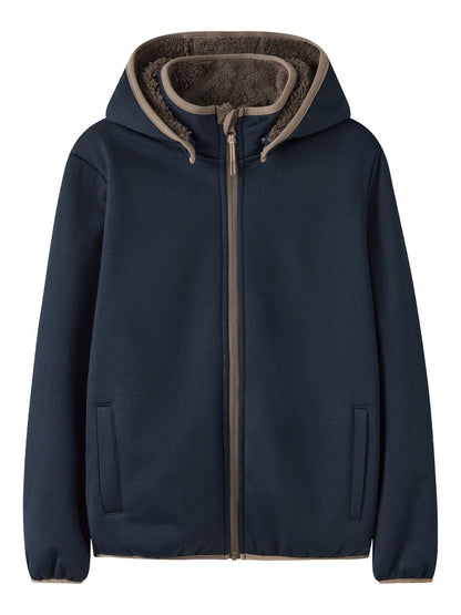 Softshell Jacka Vattentät Mada K Teddyfoder  Blå