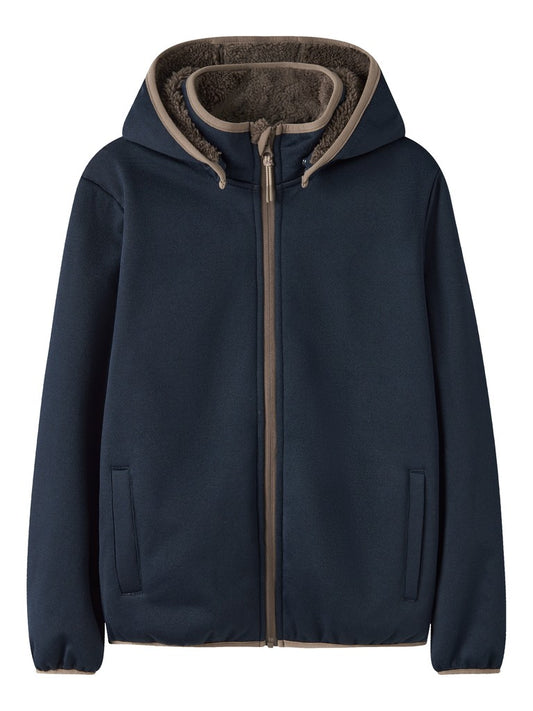 Softshell Jacka Vattentät Mada K Teddyfoder  Blå
