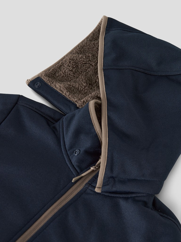 Softshell Jacka Vattentät Mada K Teddyfoder  Blå