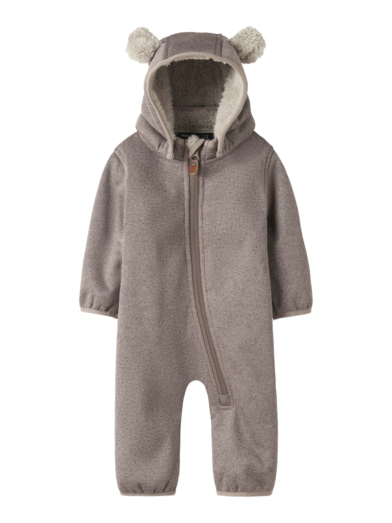 Softshell Overall Varmfodrad Vattentät Mada Teddy Enfärgad Beige