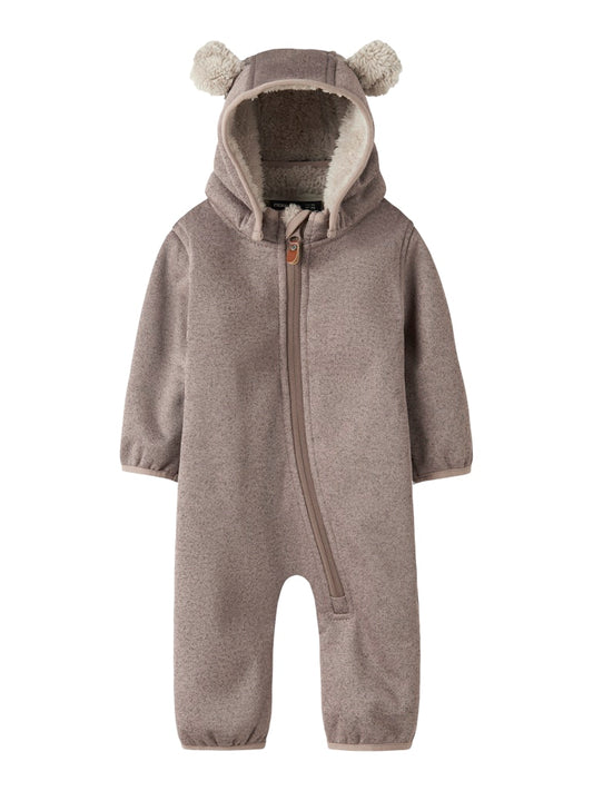Softshell Overall Varmfodrad Vattentät Mada Teddy Enfärgad Beige