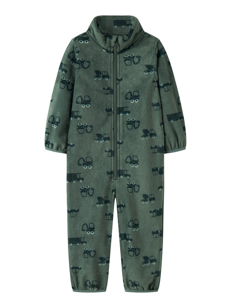 Fleece-Overall Spektra Grävmaskiner Grön